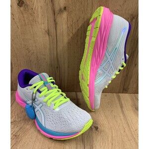 Asics Womens Gel Excite 7 1012A801 Gray Colorblock Running Shoes Sneakers Sz 10